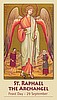 SEPTEMBER 29th: St. Raphael the Archangel Holy Card***BUYONEGETONEFREE***